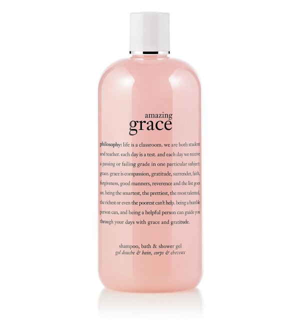 amazing grace 3-in-1 bath & shower gel 16oz