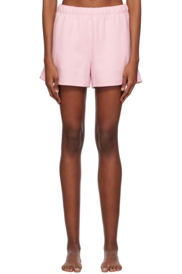 粉色 Classic 短裤