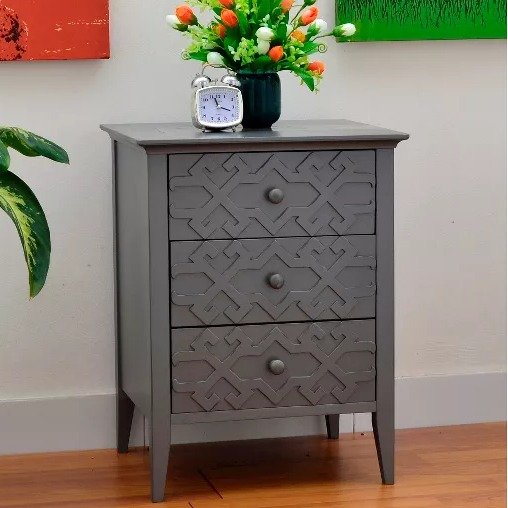 Fretwork Accent Table - Threshold&#8482;