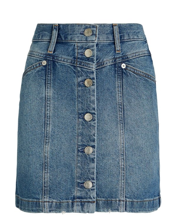 The Canyon Denim Mini Skirt