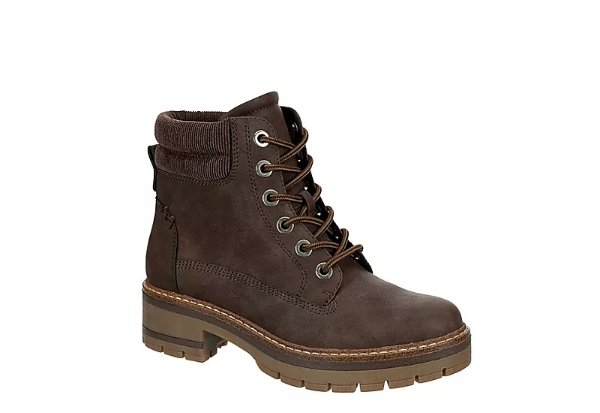CHOCOLATE LIMELIGHT Womens Ellie Lace-up Boot