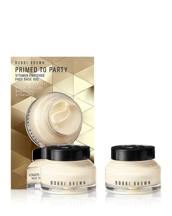 Vitamin Enriched Face Base Primer Moisturizer Duo With Vitamin C + Hyaluronic Acid ($134 value)