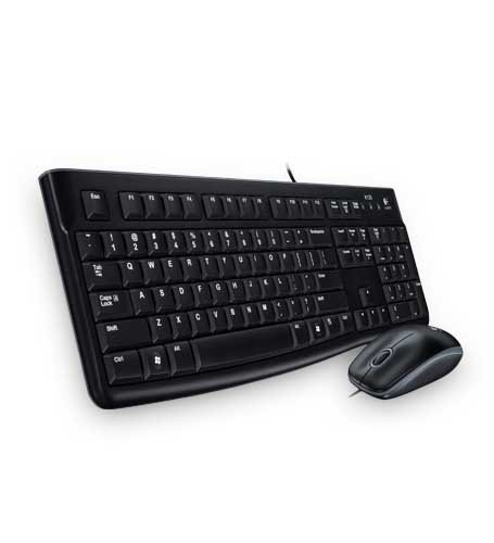 Desktop MK120 USB Mouse and keyboard Combo
