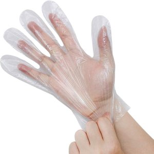 YQL 500PCS Disposable Plastic Gloves