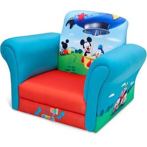 Disney迪士尼米老鼠儿童软垫座椅