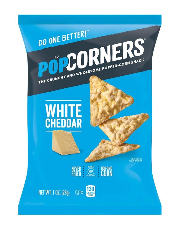 Snack Pack Gluten Free Chips, White Cheddar, 1oz (20 Pack)