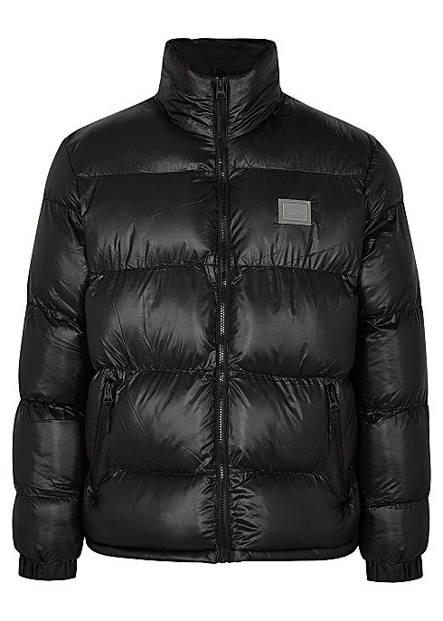 Mountain black padded shell jacket