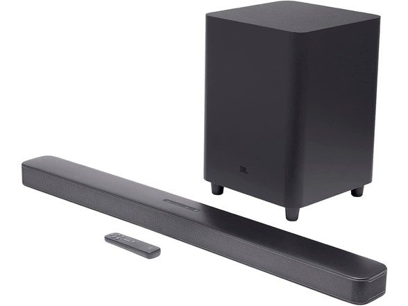 Bar 5.1 Soundbar with Built-in Virtual Surround Sound, 4K and 10" Wireless Subwoofer