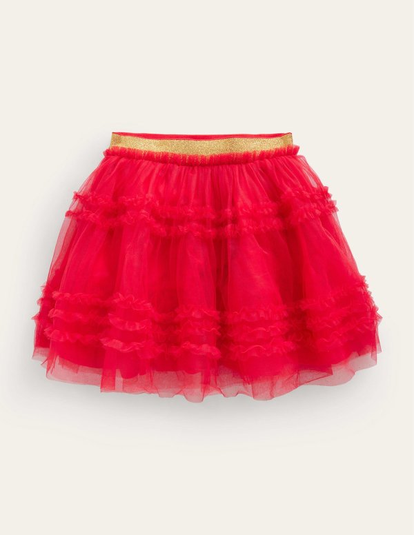 Tulle Party SkirtRockabilly Red