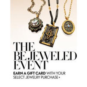 with Your Jewelry Purchase @ Neiman Marcus Be Jeweled Event