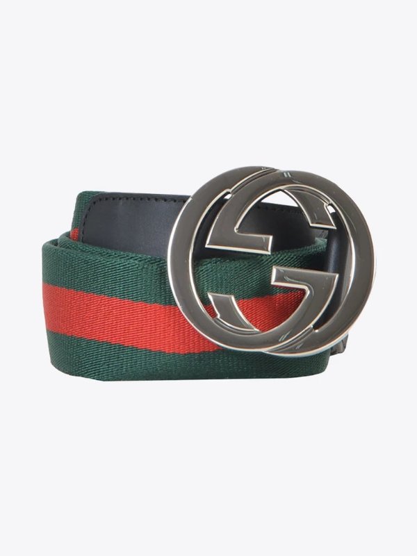 GG Striped Belt