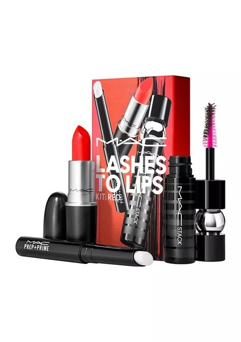 Lashes to Lips Kit: Red