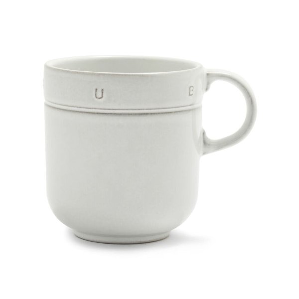 Boussole 0.5 qt, Ceramic, Mug, off-white