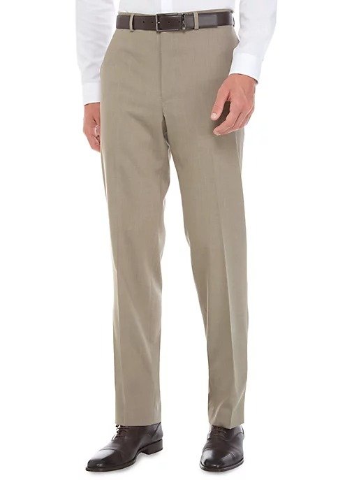Ultraflex Stretch Flat Front Pants