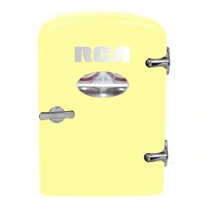 RCA Portable Retro 6-Can Mini Fridge RMIS129