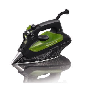 Rowenta DW6080 Eco-Intelligence Auto-Off Steam Iron with 3D Stainless Steel Soleplate