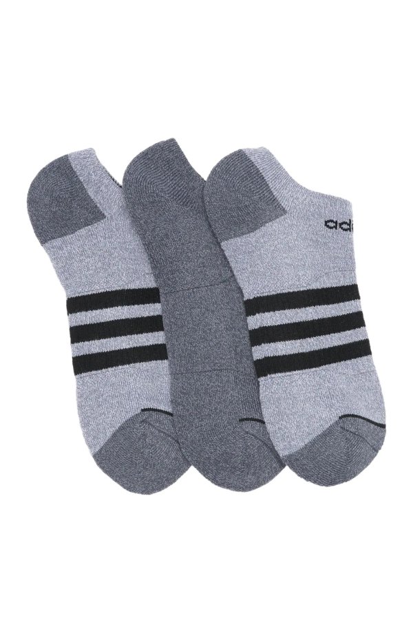 3-Stripe Ankle Socks - Pack of 3