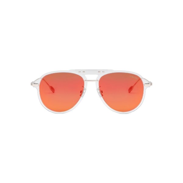 Bridge Pilot Crystal - Red Mirrored Sunglasses | RIMOWA