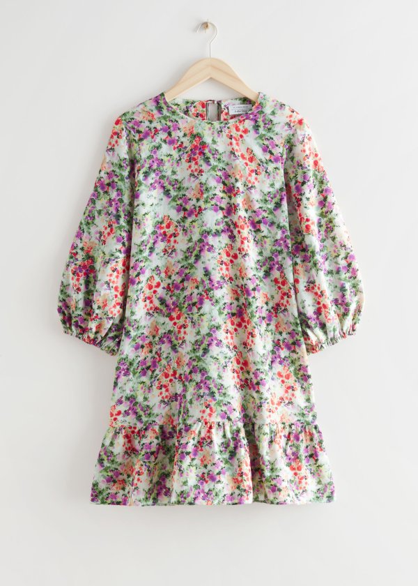 Relaxed A-Line Mini Dress
