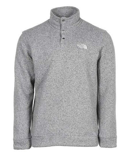 Meld Gray Heather Leo Snap-Front Pullover - Men