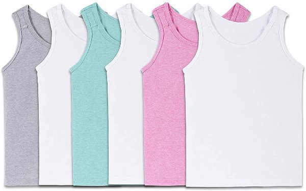 Girls' Undershirts (Camis & Tanks)