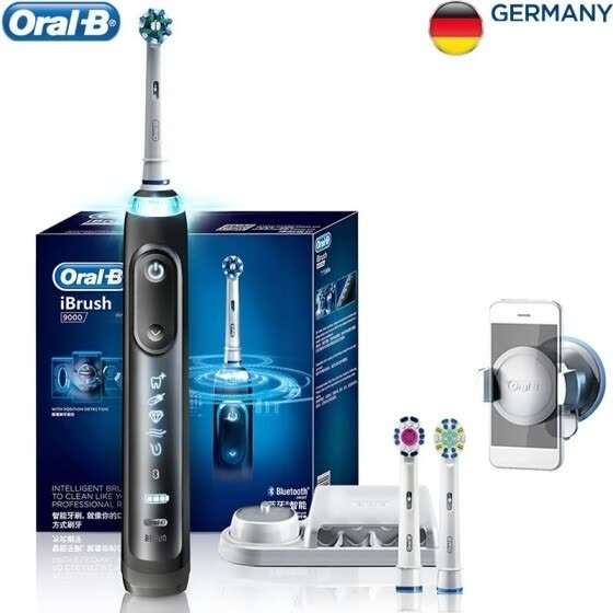Oral-B iBrush9000 Smart Sonic Electric Toothbrush Black
