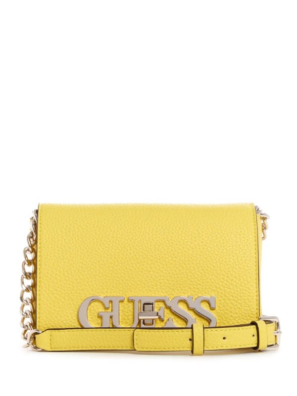 Uptown Chic Mini Faux-Leather Crossbody | GUESS
