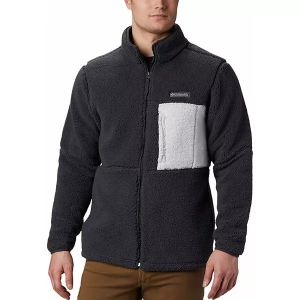 Men's Columbia Mountainside Heavyweight Fleece Zip-Front Jacket