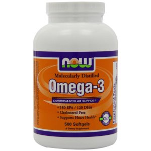NOW Foods Omega-3 诺奥深海鱼油 500粒