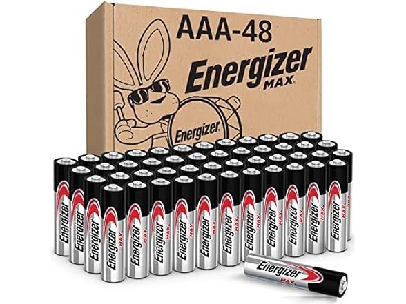 Energizer Max AAA 电池48颗