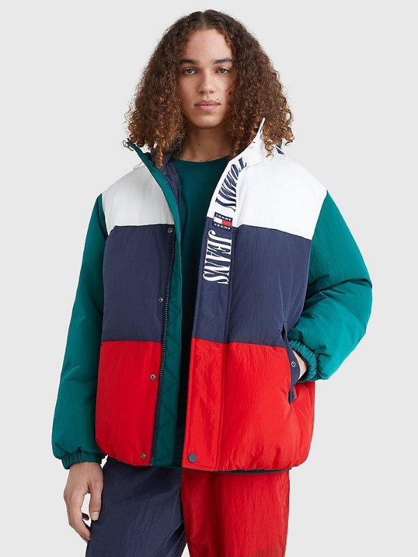 Retro Colorblock Puffer Jacket | Tommy Hilfiger