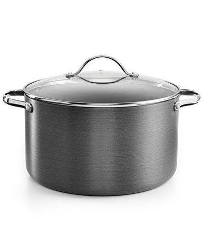 Hard-Anodized 8-Qt. Casserole with Lid, Created for Macy's