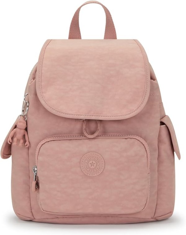 Women's City Pack Mini Backpack, Lightweight Versatile Daypack, Nylon Bag, Tender Rose, 10.8''L x 11.5''H x 5.5''D