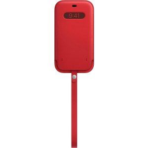 Apple iPhone 12 Pro Max 官方MagSafe皮革保护套 红色