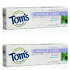 Tom's of Maine Whole Care Fluoride Gel