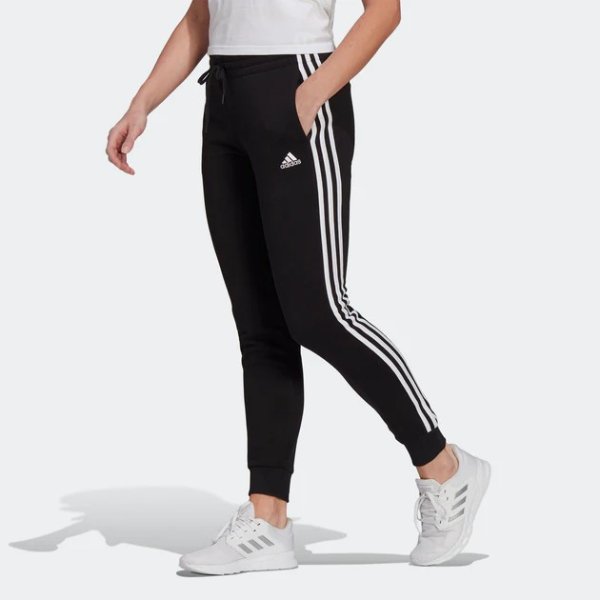 Women's adidas Essentials Fleece 3-Stripes Pants 女款运动裤