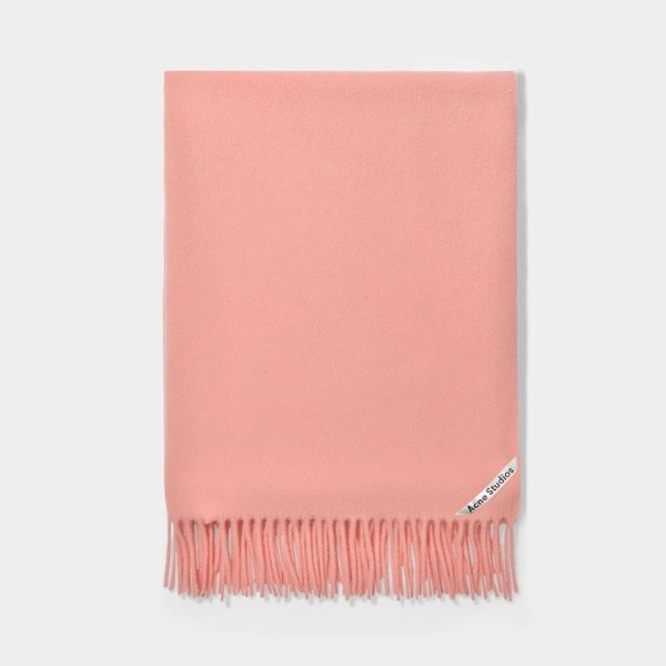 Canada New Scarf in Pink Melange Wool