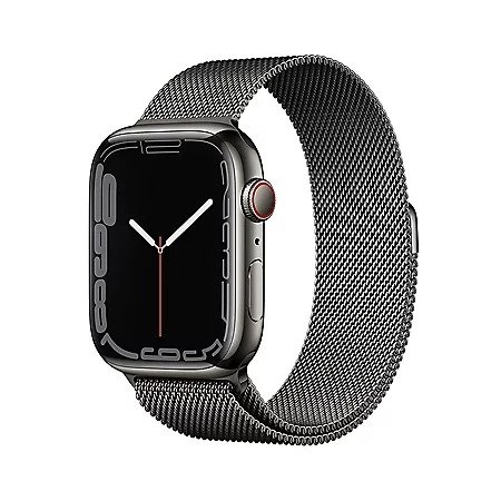 Apple Watch Series 7 Stainless Steel 45mm GPS + Cellular (Choose Color) - Sam's Club