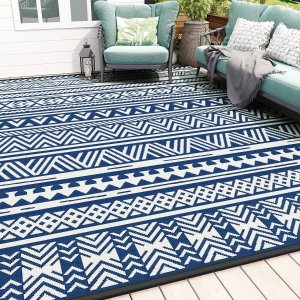 MontVoo-Outdoor Rug Carpet  5x8ft