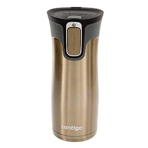 Contigo AUTOSEAL West Loop Stainless Steel Travel Mug with Easy-Clean Lid, 16-Ounce