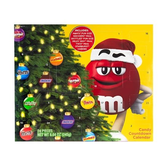 Candy Favorites Advent Calendar | M&M’S - mms.com