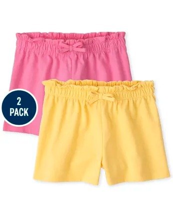 Toddler Girls Mix And Match Knit Swing Shorts 2-Pack | The Children's Place