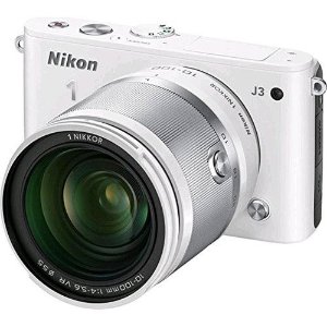 Nikon 1 J3 14.2MP Digital Camera with 10-100mm VR Lens (Factory Refurbished)