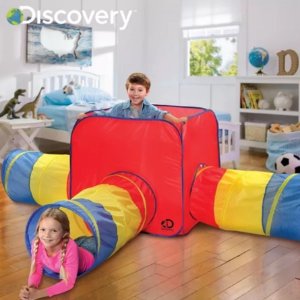 Discovery Kids Toy Tent Tunnels 3 in 1