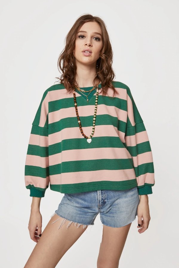 Bold Stripe Rosie Sweatshirt
