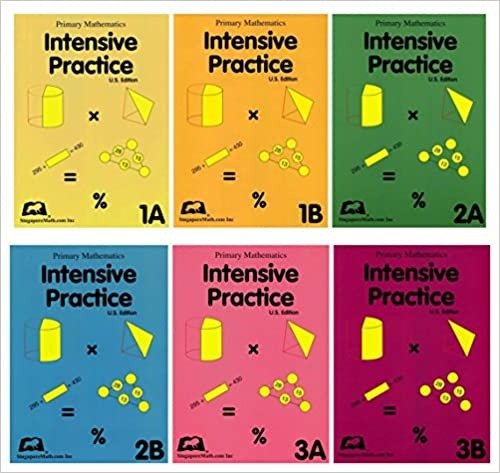 Primary Math Intensive Practice 6册套装