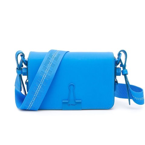 Off-WhiteMINI BINDER CLIP FLAP BAG