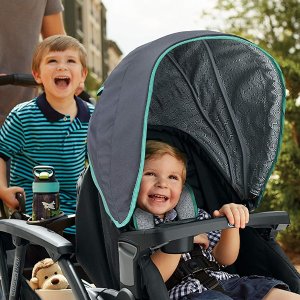 史低价：Graco Modes Duo 双人童车 婴儿到大童两个娃都适用