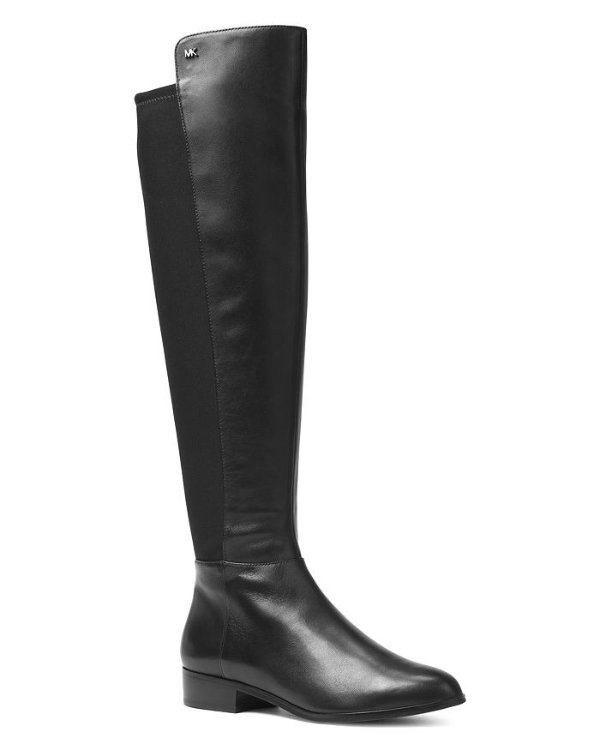 Women's Bromley Leather & Stretch Tall Boots