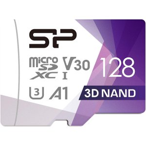 Silicon Power 128GB 100/ 80MB/s Micro SDXC 存储卡